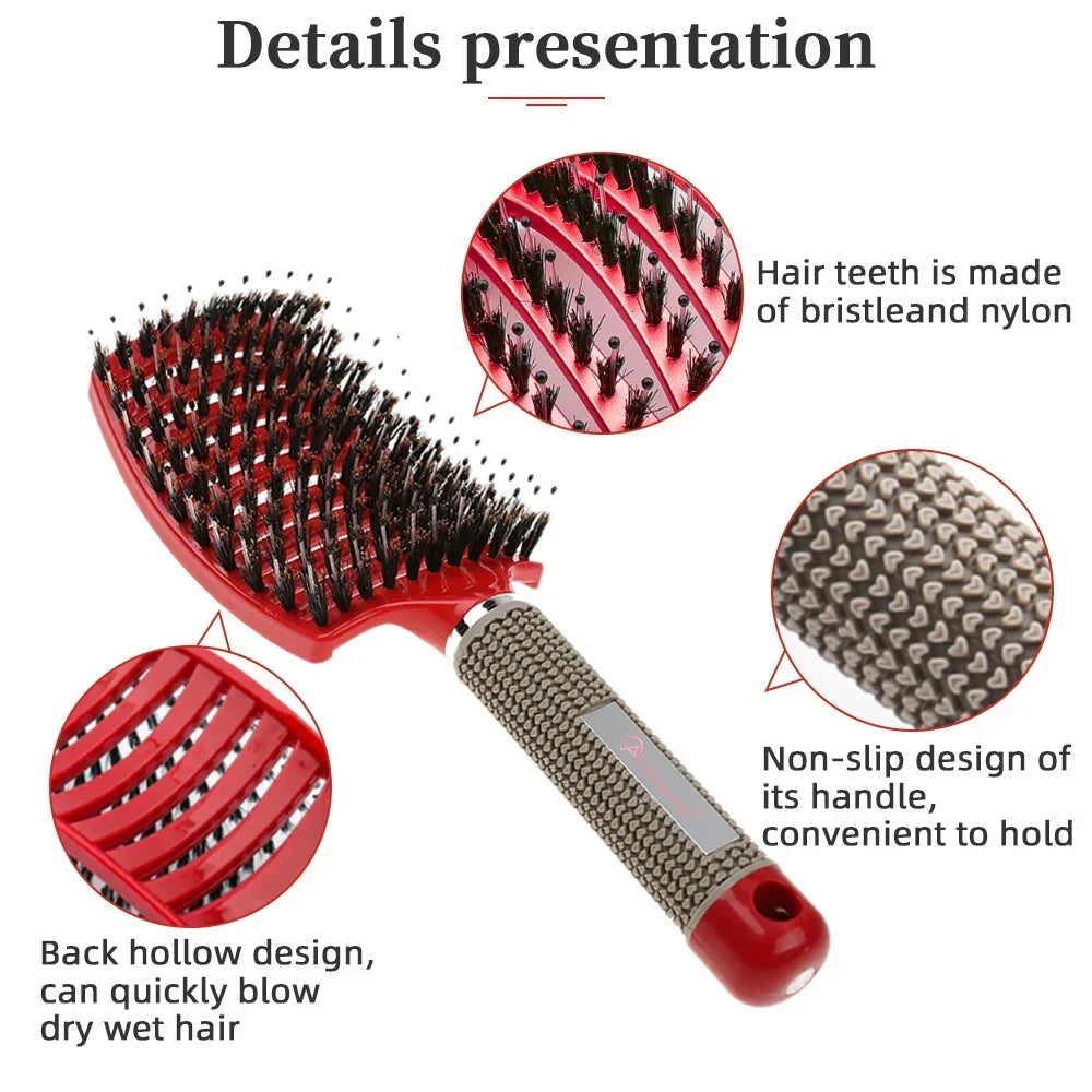 Shemen -Detangle Hairbrush Women