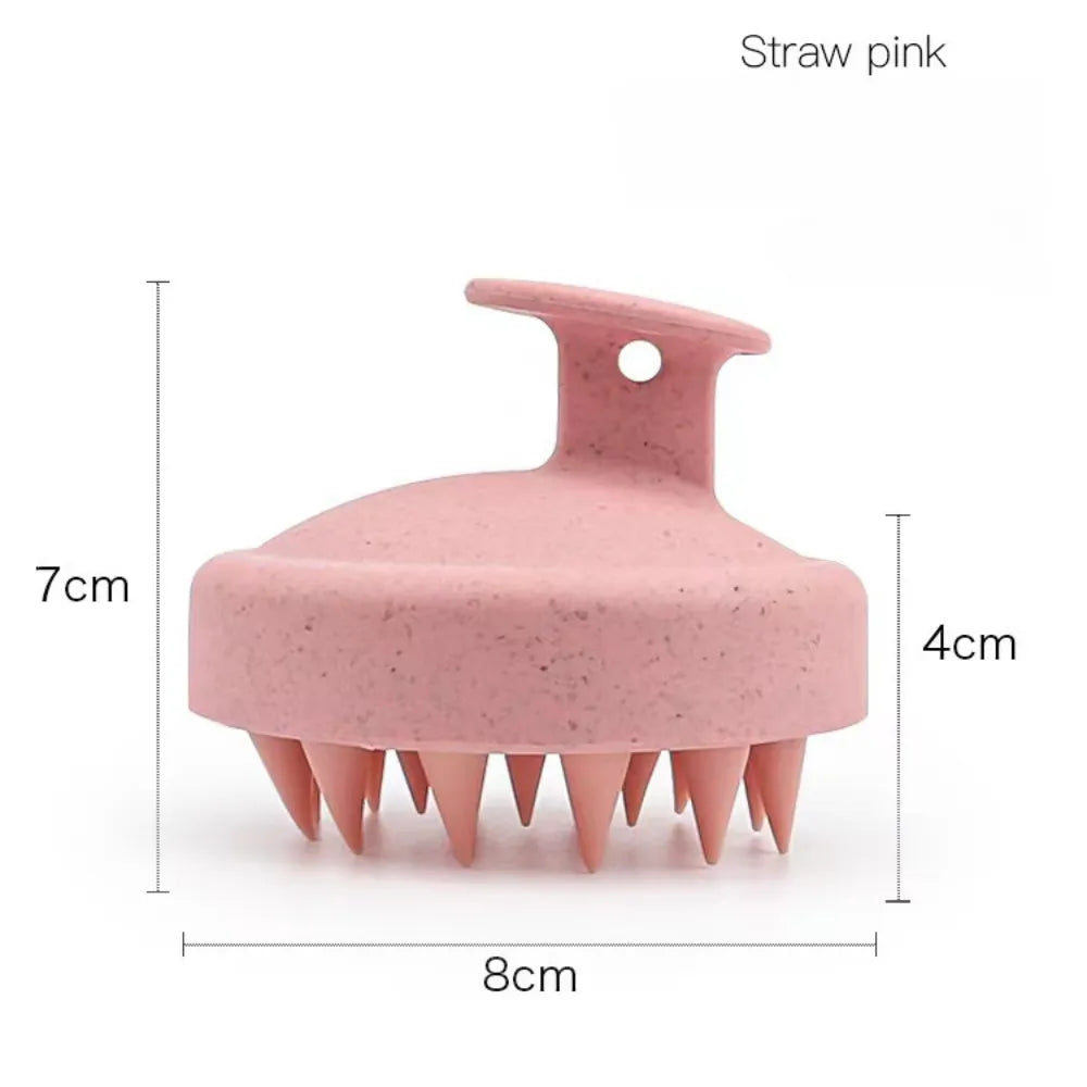 Shemen - Silicone Shampoo Brush Head Scalp Massage Comb
